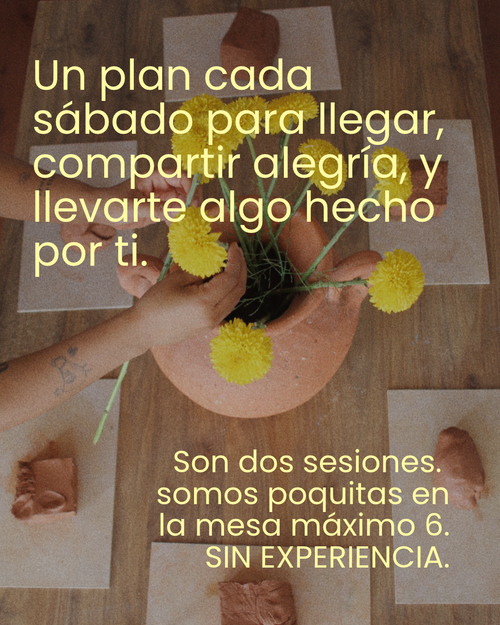 La sala de Sheila (clases de cerámica en Bogotá)